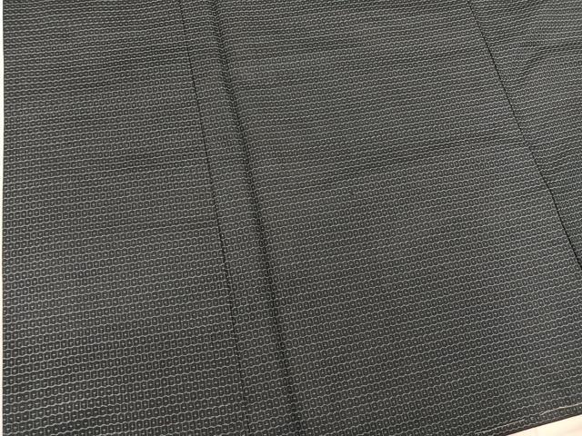 平和屋着物●男性 本場大島紬 アンサンブル 80亀甲 総詰め 正絹 逸品 未使用 BAAX8192mz