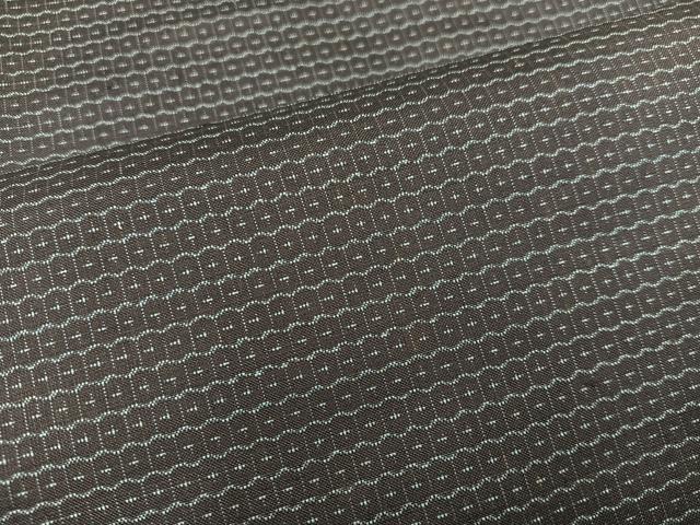 平和屋着物●男性 本場大島紬 アンサンブル 80亀甲 総詰め 正絹 逸品 未使用 BAAX8192mz
