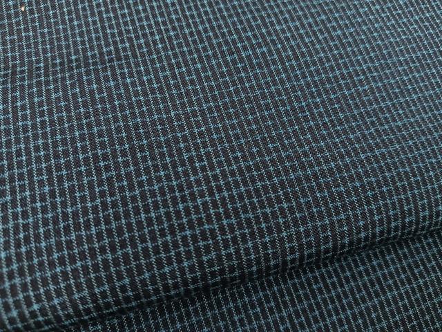 平和屋着物■男性 本場大島紬 アンサンブル 襦袢セット 絣文様 正絹 逸品 BAAX8197mz