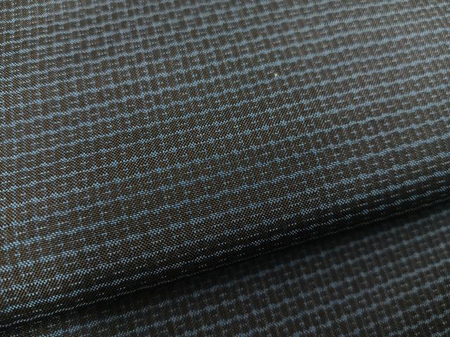 平和屋着物●男性 本場大島紬 アンサンブル 絣文様 羽裏・虎 正絹 逸品 BAAX8198mz