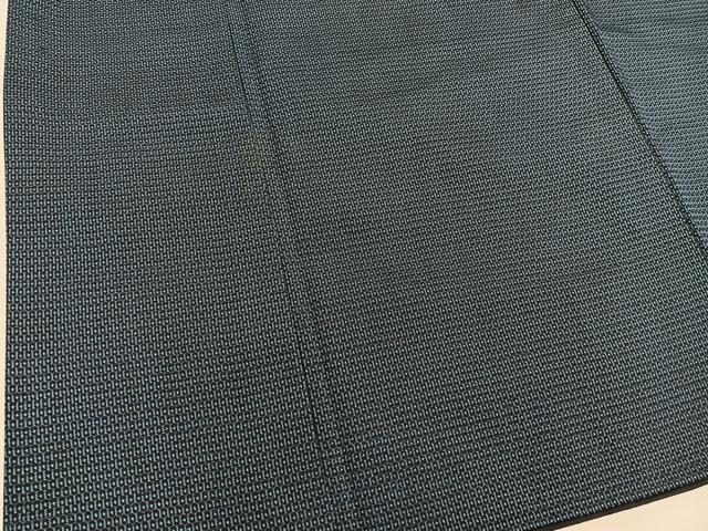 平和屋着物■男性 本場大島紬 アンサンブル 100亀甲 総詰め 正絹 逸品 BAAX8200mz