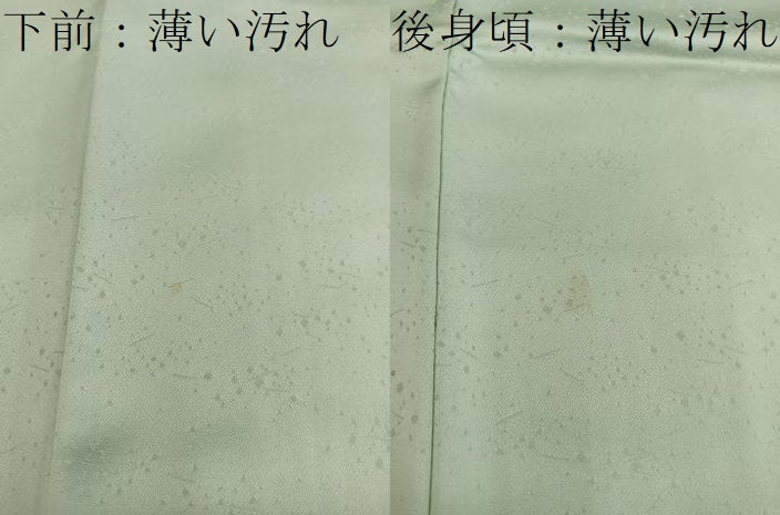 平和屋着物■訪問着 檜扇牡丹花文 暈し染め 金彩 正絹 逸品 BAAX8263mz