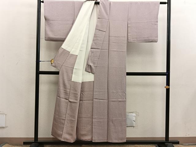 平和屋着物■江戸小紋 作家物 草花文 正絹 逸品 BAAX8316mz