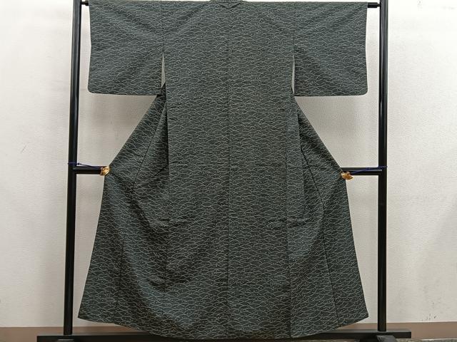 平和屋着物■上質な紬 露芝文 正絹 逸品 BAAX8331mz