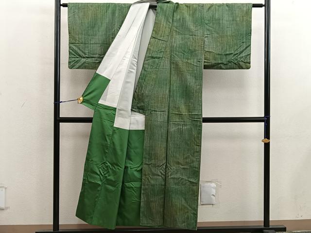 平和屋着物■上質な紬 霞文 正絹 逸品 BAAX8408mz