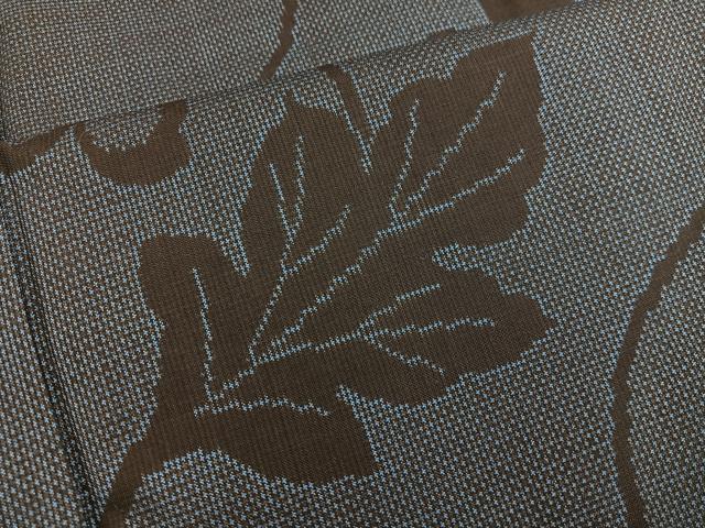 平和屋着物■本場大島紬 7マルキ 唐草文 正絹 逸品 未使用 BAAX8556mz