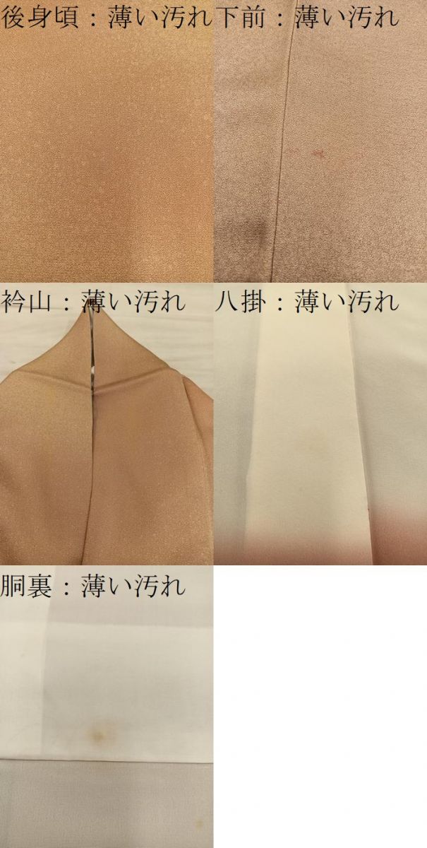平和屋着物■上質な小紋 作家物 霞文 暈し染め 正絹 逸品 BAAX8652mz