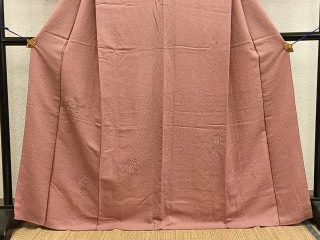 平和屋着物■豪華色留袖 総刺繍 スワトウ刺繍 扇面花地紋 東雲色 正絹 逸品 BAAX8698mz