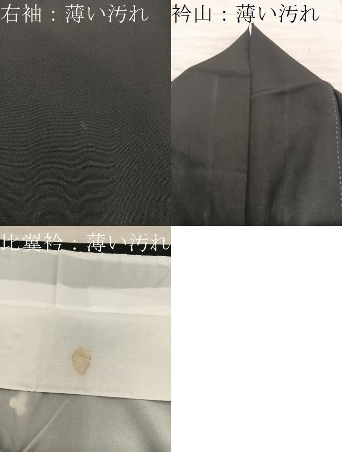 平和屋着物■豪華黒留袖 束ね熨斗菊花文 金彩 正絹 逸品 BAAX8886mz