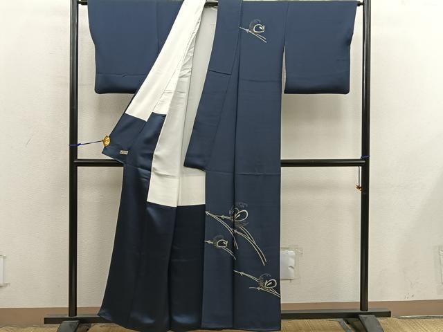 平和屋着物●訪問着 うさぎ 金彩 正絹 逸品 BAAX8895mz