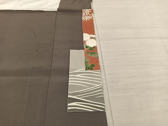 平和屋着物■豪華色留袖 駒刺繍 枝菊花文 金彩 正絹 逸品 未使用 BAAX8898mz