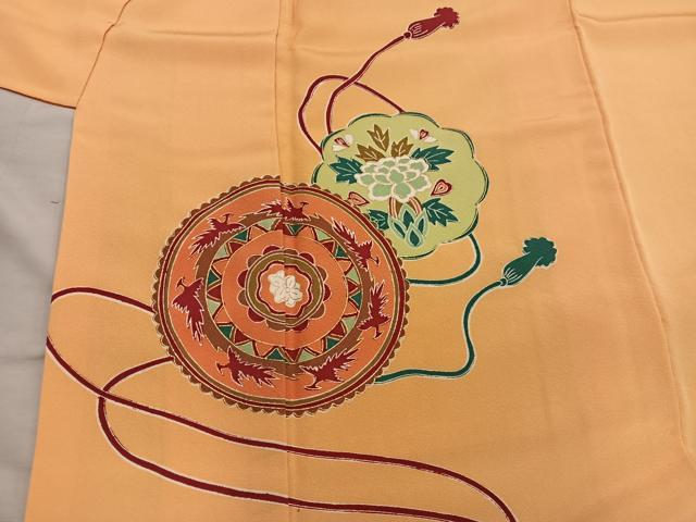 平和屋着物■訪問着 花鳥文 金彩 正絹 逸品 BAAX8939mz