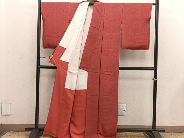 平和屋着物■江戸小紋 吉祥柄 正絹 逸品 未使用 BAAX8987mz
