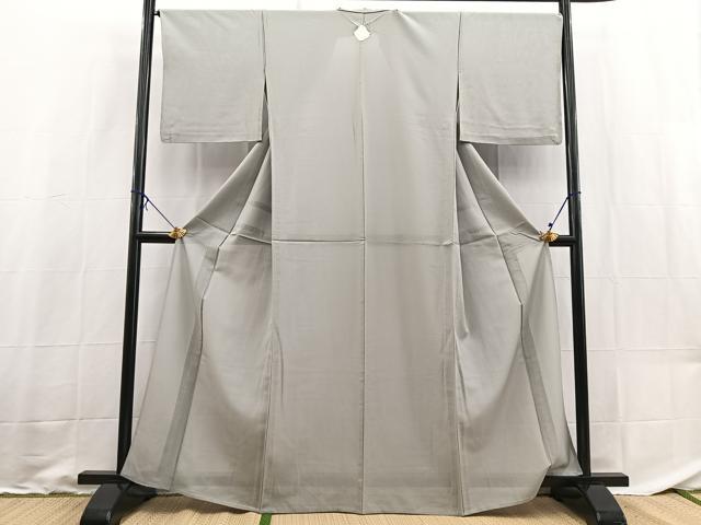 平和屋着物*夏物 色無地 絽 蕎麦切色 正絹 逸品 BAAX9008yc