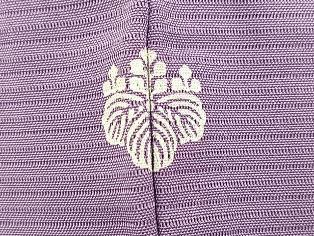 平和屋着物*夏物 色無地 絽 竜胆色 正絹 逸品 BAAX9013yc