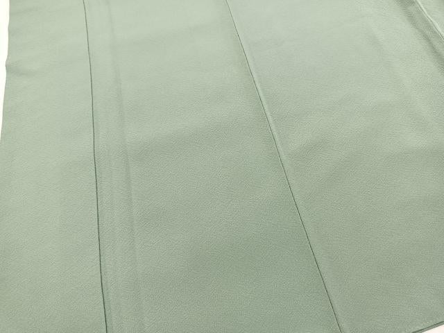 平和屋着物■上質な色無地 薄青色 正絹 逸品 BAAX9025yc