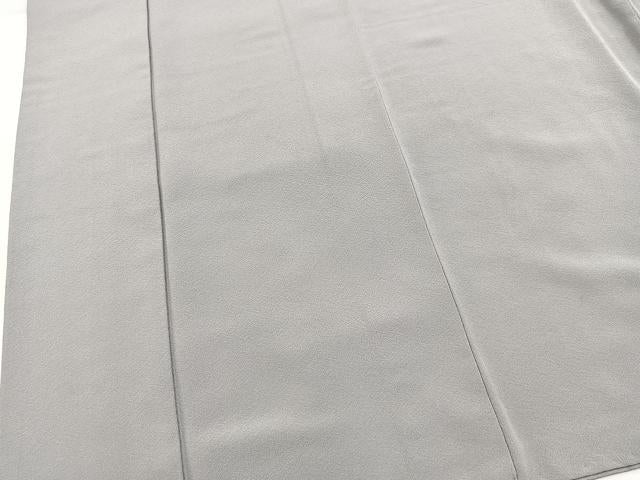 平和屋着物■上質な色無地 灰青色 正絹 逸品 BAAX9028yc