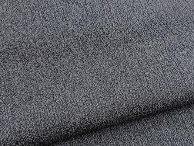 平和屋着物●上質な色無地 褐色 ロング丈 正絹 逸品 BAAX9049yc
