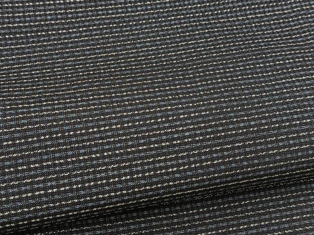 平和屋着物■男性 本場大島紬 アンサンブル 横段文 長羽織 正絹 逸品 BAAX9063yc