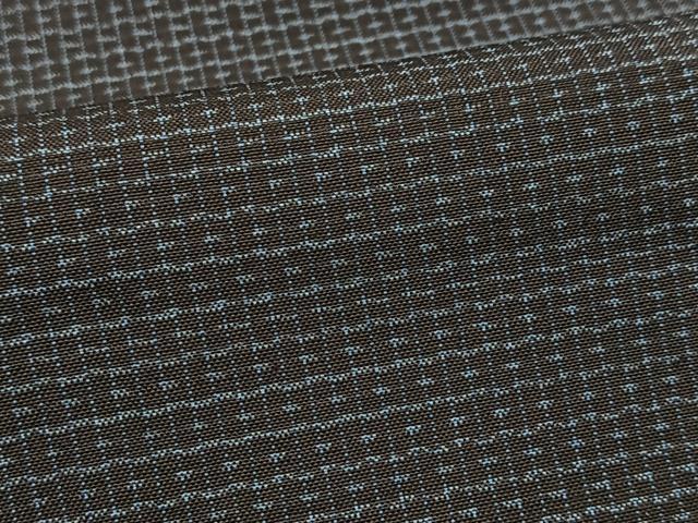 平和屋着物■男性 本場大島紬 アンサンブル 亀甲文 長羽織 正絹 逸品 BAAX9065yc