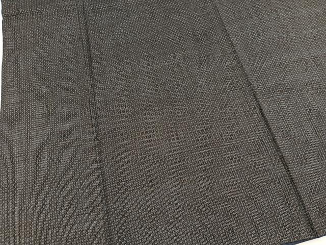 平和屋着物●男性 本場大島紬 アンサンブル 割込み絣 長羽織 正絹 逸品 BAAX9067yc