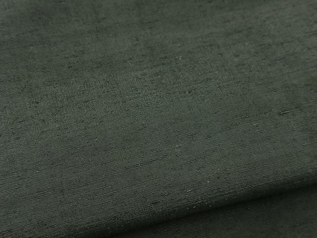 平和屋着物■男性 紬 錆鼠色 正絹 逸品 BAAX9074yc