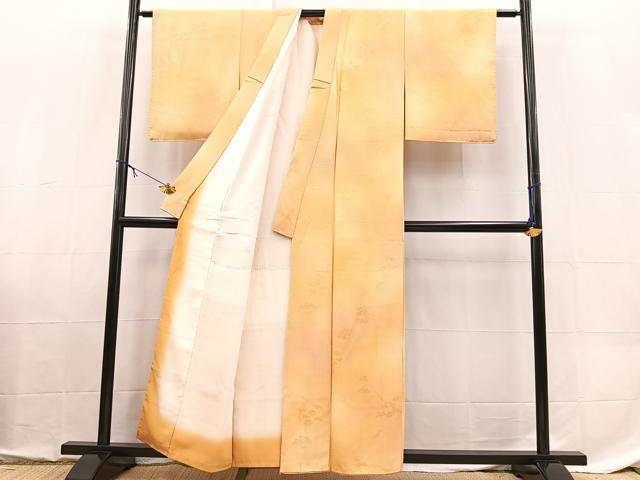 平和屋着物■上質な小紋 樹林地紋 暈し染め 正絹 逸品 BAAX9117yc