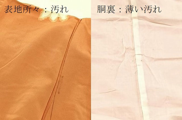 平和屋着物■訪問着 手描き 草花文 正絹 逸品 BAAX9150yc
