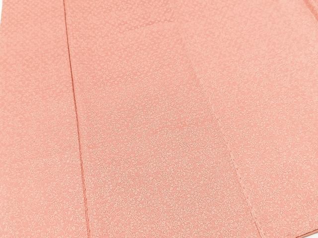 平和屋着物■上質なお召 草花文 金銀彩 正絹 逸品 BAAX9163yc