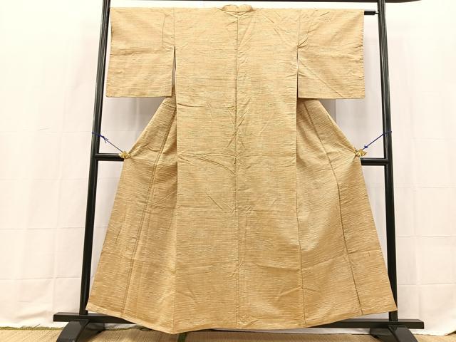 平和屋着物■上質な紬 霞文 正絹 逸品 BAAX9188yc