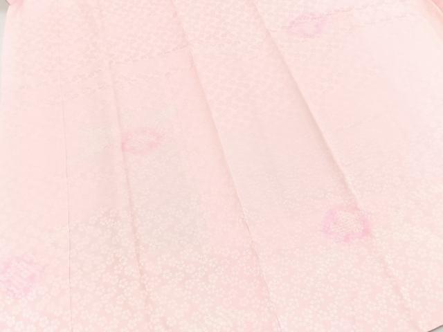 平和屋着物■長襦袢 袷 絞り 枝桜地紋 やまと誂製 正絹 逸品 BAAX9204yc