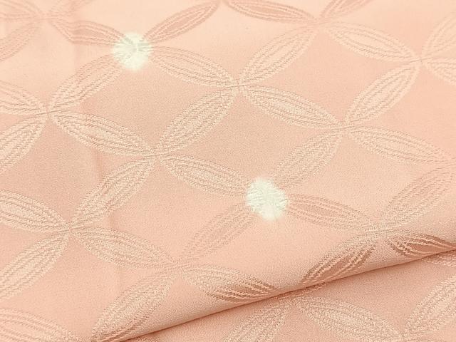平和屋着物■長襦袢 袷 七宝文 正絹 逸品 未使用 BAAX9206yc
