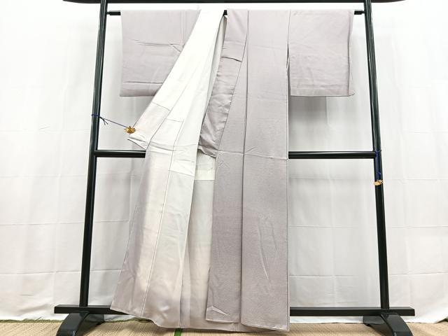 平和屋着物■上質な小紋 霞文 暈し染め 正絹 逸品 BAAX9209yc
