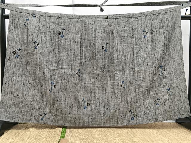 平和屋着物■上質な紬 二部式 鈴文 正絹 逸品 BAAX9212yc