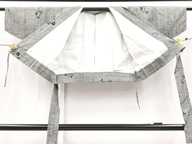 平和屋着物■上質な紬 二部式 鈴文 正絹 逸品 BAAX9212yc