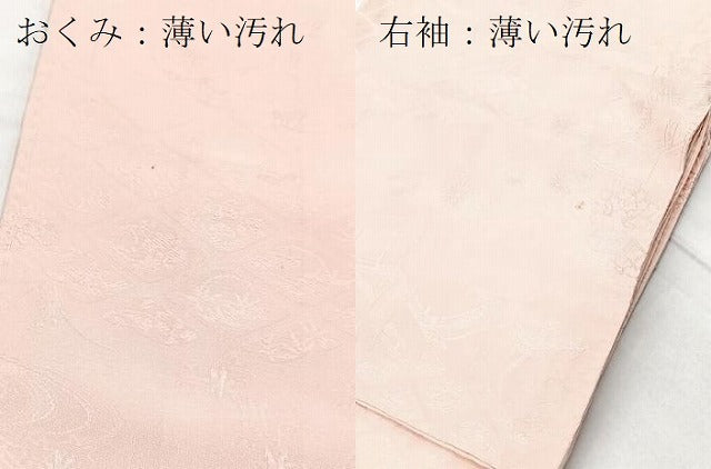 平和屋着物■上質な色無地 風景地紋 虹色 正絹 逸品 BAAX9220yc