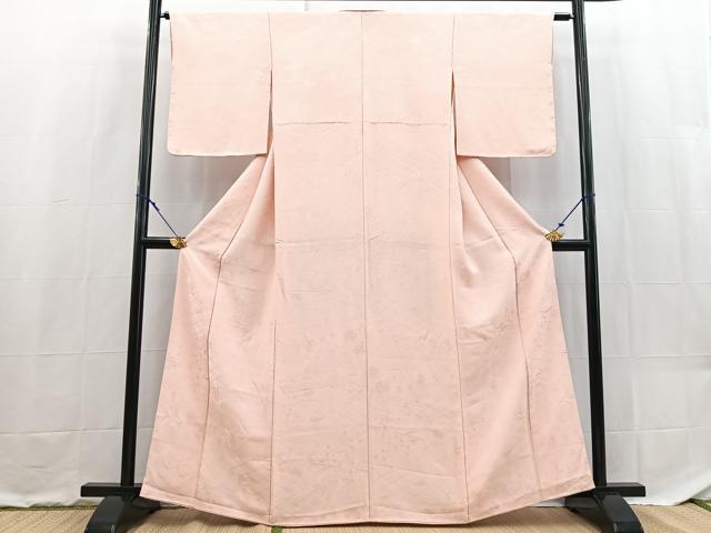 平和屋着物■上質な色無地 風景地紋 虹色 正絹 逸品 BAAX9220yc