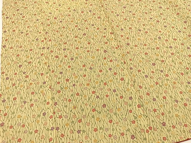 平和屋着物■小紋 桜散らし 洗える着物 BAAX9228yc