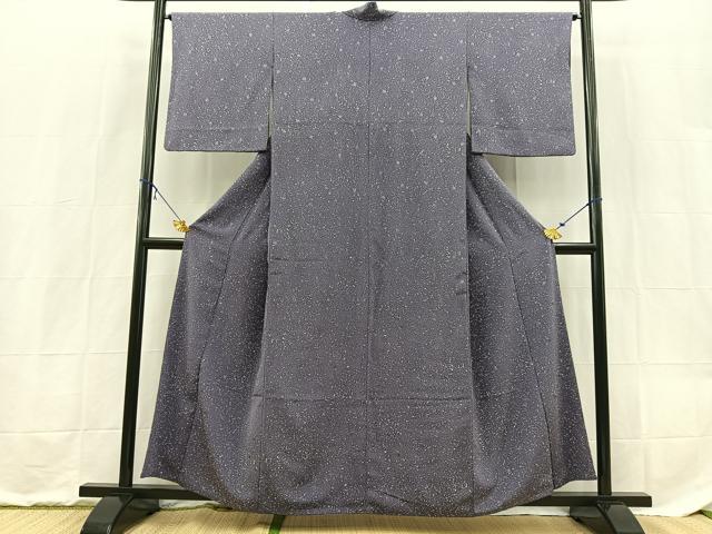 平和屋着物■小紋 丸文 洗える着物 BAAX9230yc