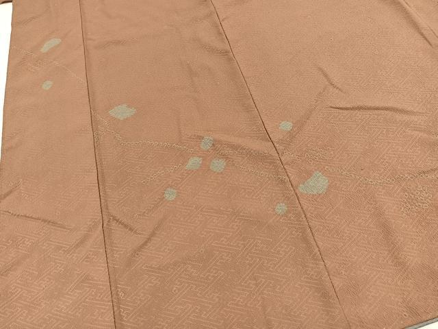 平和屋着物■小紋 絞り 草木文 洗える着物 BAAX9254yc