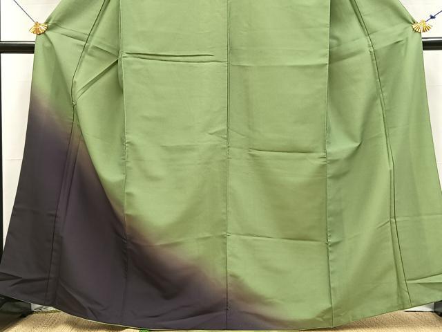 平和屋着物■訪問着 霞文 暈し染め 洗える着物 BAAX9256yc