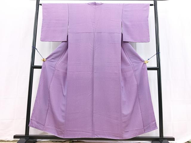 平和屋着物■上質な小紋 捻梅 正絹 逸品 BAAX9291yc