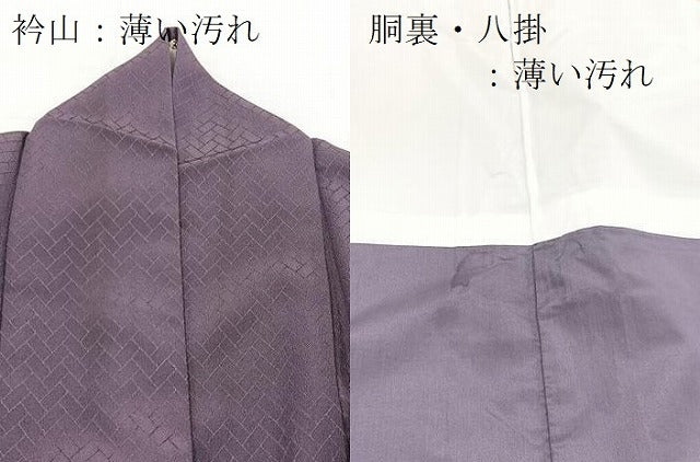 平和屋着物■訪問着 流水花文 洗える着物 BAAX9348yc