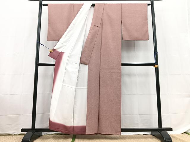 平和屋着物●江戸小紋 鮫小紋柄 洗える着物 BAAX9415yc
