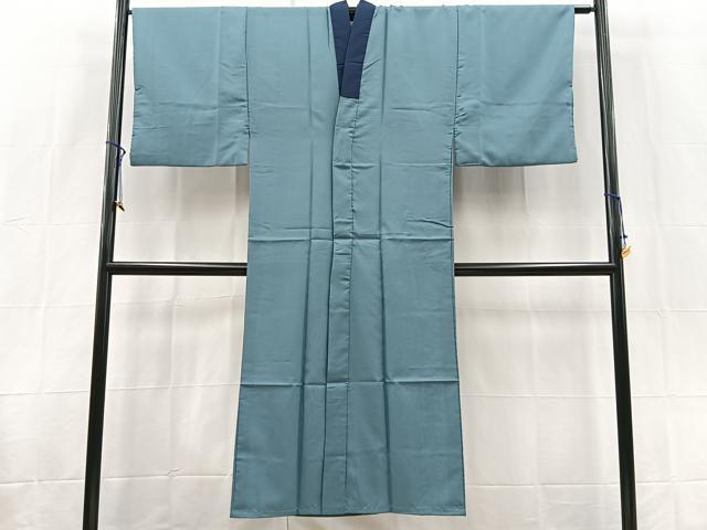平和屋着物■男性 長襦袢 無双仕立て 一富士二鷹 金彩 洗える着物 BAAX9441yc