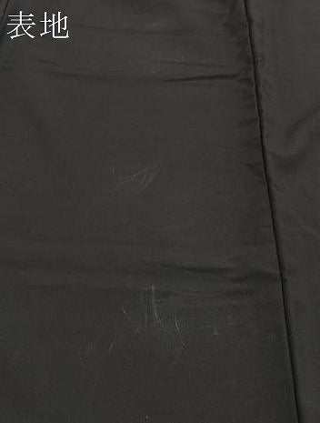 平和屋着物▽男性 訪問着 単衣 飛鶴文 黒地 金彩 洗える着物 BAAX9445yc