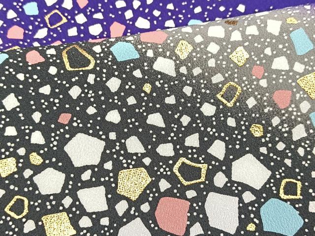 平和屋着物■訪問着 背抜き仕立て 箔散らし文様 暈し染め 金彩 洗える着物 BAAX9489yc