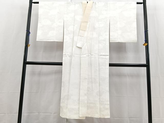 平和屋着物■長襦袢 無双仕立て 亀甲花文 洗える着物 未使用 BAAX9496yc
