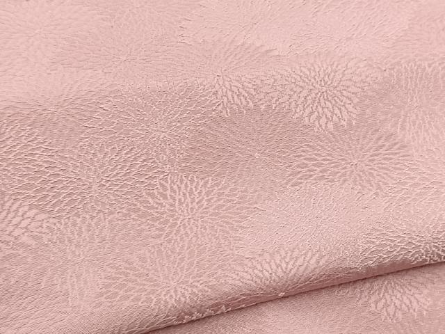 平和屋着物■上質な色無地 菊花地紋 虹色 正絹 逸品 BAAX9519yc