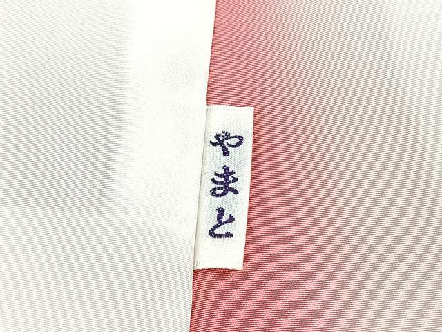 平和屋着物■中国三大刺繍 汕頭刺繍 スワトウ刺繍 訪問着 総刺繍 扇花文 暈し染め やまと誂製 正絹 逸品 BAAX9524yc